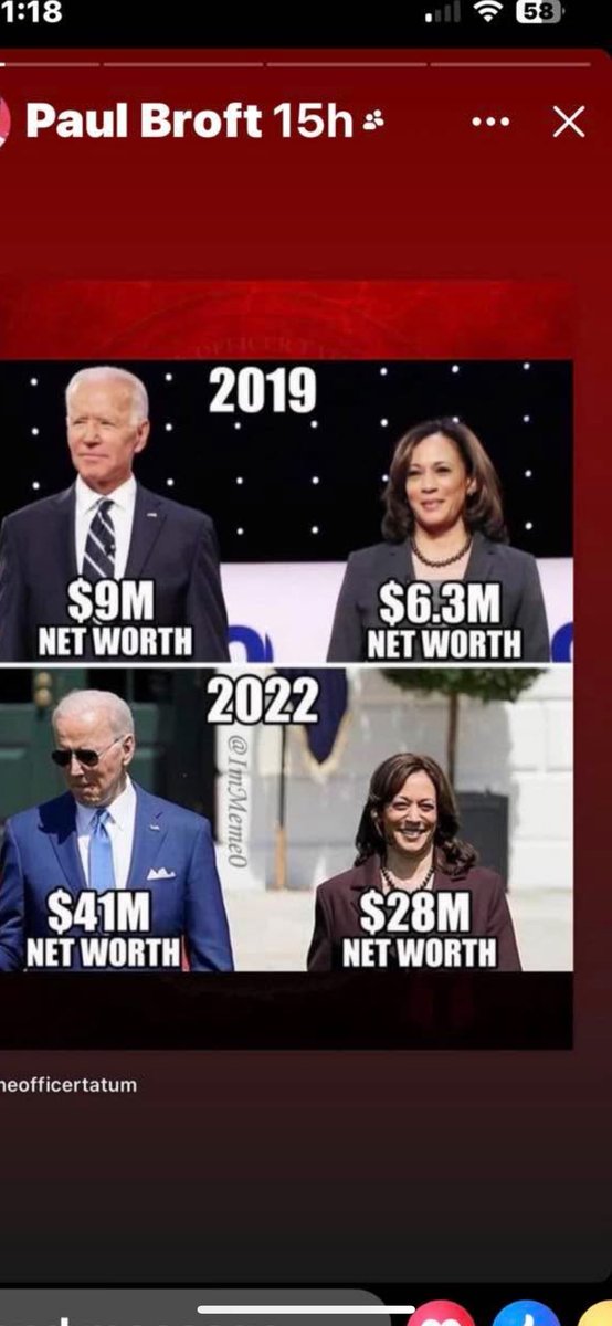 kevinfoxfl's tweet image. Facts. Who much of their worth came from other countries? Why does Biden have so many offshore accounts? Trump don&apos;t!