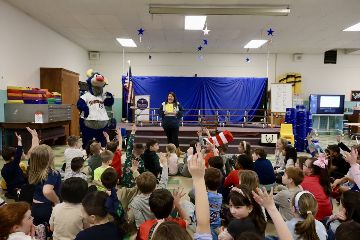 swbrailriders's tweet image. CHAMP'S completed the rounds for #ReadAcrossAmericaWeek! 📚✅

CHAMP inspired students to hit it out of the park with books at Saint Mary of Mount Carmel School, Triboro Christian Academy, John G. Whittier Elementary, and State Street Elementary!

READing RailRoad 👉