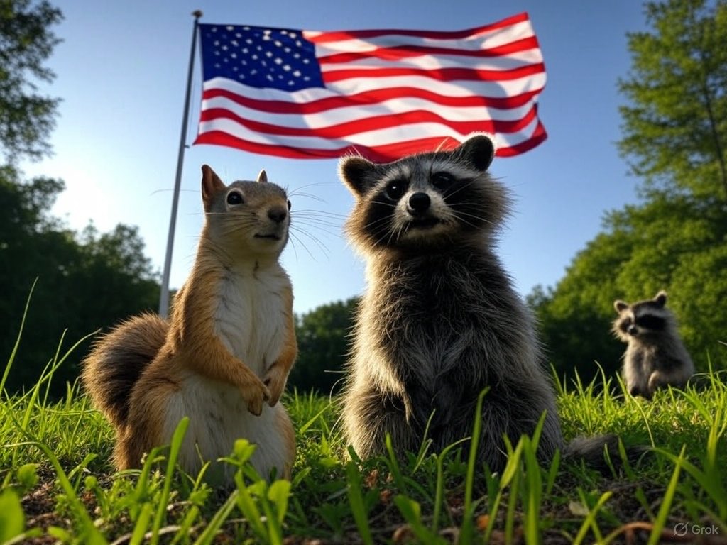 legendarystar49's tweet photo. When I was thinking about this I was thinking about our two patriot mascots and furry friends Peanut the Squirrel 🐿️ and Fred the Raccoon 🦝 #ladychipmunkstyleversion #peauntthesquirrel #fredtheraccoon #homelifestyle #fastversion #patriotsunited #makeamericagreatagain #makeamerigamahaagain #makeamericaeducatedagain #makeamericawithbetterjobsagain