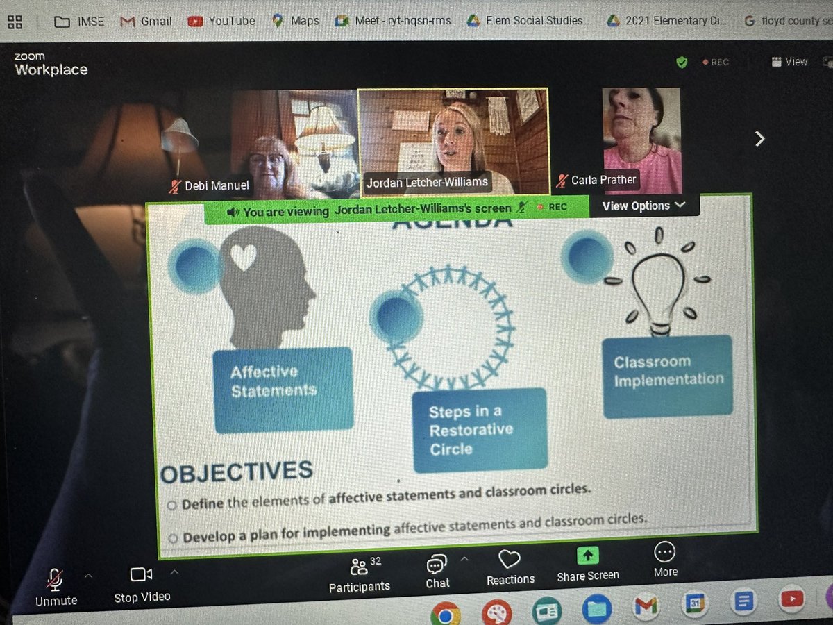 Wonderful Cadre today with Jordan Letcher-Williams: Empowering Students with Restorative Practice. Learned great techniques on how to get our students to be aware of their feelings including SEL <a href="/KedcARTS/">RENAISSANCE Grant</a> <a href="/KEDC1/">KEDC</a> <a href="/pesblackcats/">Prestonsburg Elementary School</a> <a href="/SchoolsFloyd/">Floyd County Schools</a> <a href="/DrJWEvansJr/">Jim Evans Ed.D.</a>