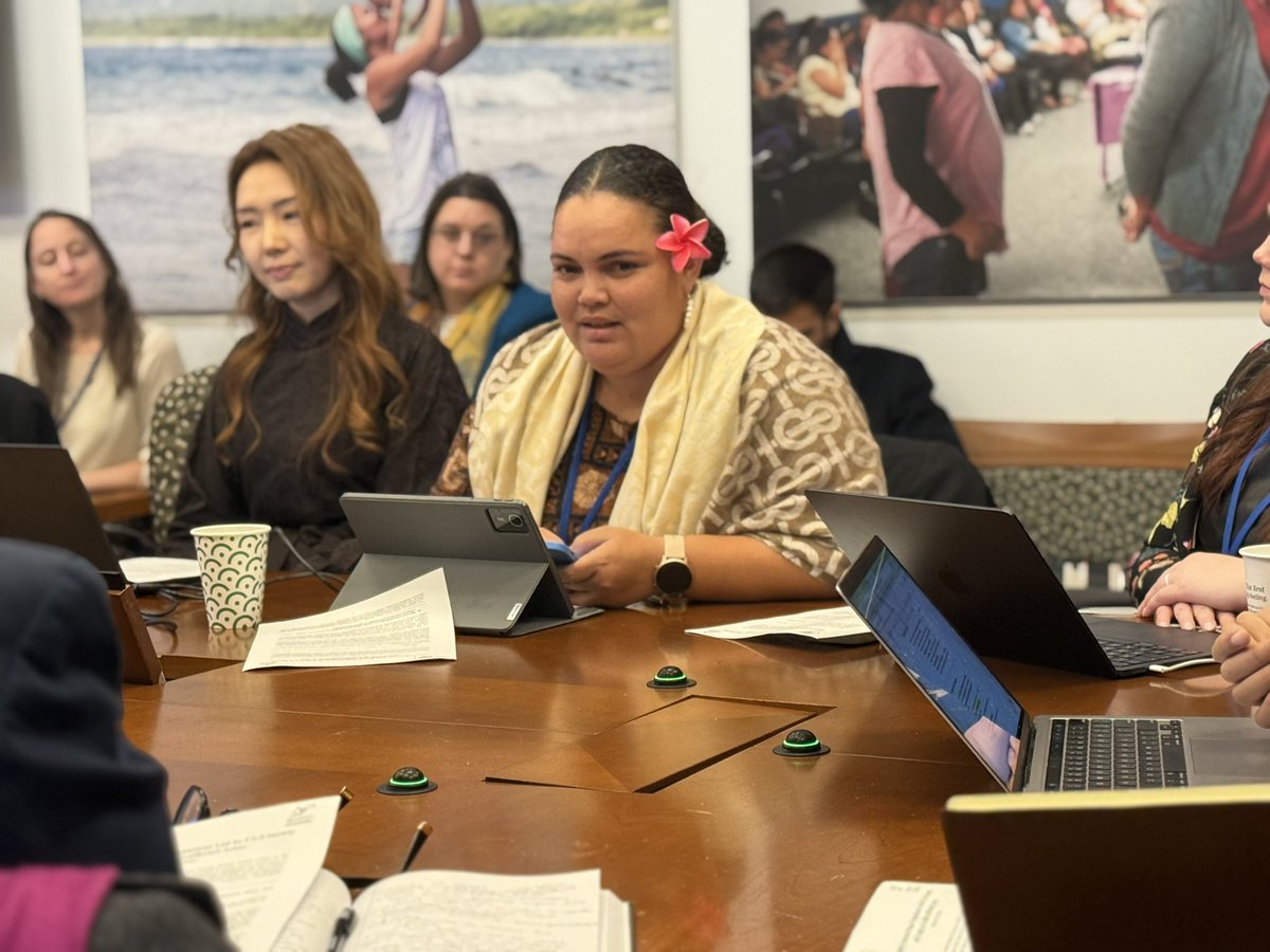 GPPAC Peacebuilders (@gppac) on Twitter photo We are opening the #CSW69 Day 1 with the discussion on the role of #youth in #peaceprocesses w/ <a href="/UNFPA/">UNFPA</a>, <a href="/FinlandUN/">Finland's Mission to the UN 🇫🇮🇺🇳</a>, <a href="/UNPeacebuilding/">United Nations Peacebuilding</a>, <a href="/UN_Women/">UN Women</a>, <a href="/gnwp_gnwp/">Global Network of Women Peacebuilders (GNWP)</a>
The #meaningful and #quality engagement of young people, including women 👭💁♀️🙋♀️👩🎤👱♀️🧕, is critical for #sustainingpeace. We are opening the #CSW69 Day 1 with the discussion on the role of #youth in #peaceprocesses w/ <a href="/UNFPA/">UNFPA</a>, <a href="/FinlandUN/">Finland's Mission to the UN 🇫🇮🇺🇳</a>, <a href="/UNPeacebuilding/">United Nations Peacebuilding</a>, <a href="/UN_Women/">UN Women</a>, <a href="/gnwp_gnwp/">Global Network of Women Peacebuilders (GNWP)</a>
The #meaningful and #quality engagement of young people, including women 👭💁♀️🙋♀️👩🎤👱♀️🧕, is critical for #sustainingpeace.