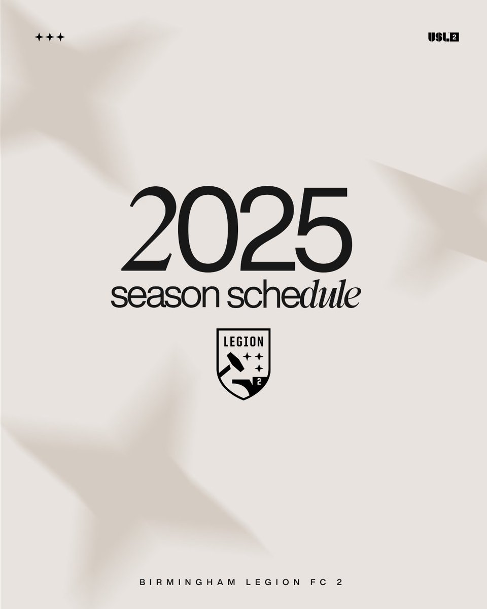 legionpath2pro's tweet photo. New season. New challenges.

The 2025 @uslleaguetwo schedule is here!

🔗 https://t.co/aTF97CMADv https://t.co/pAVpfdvVWc