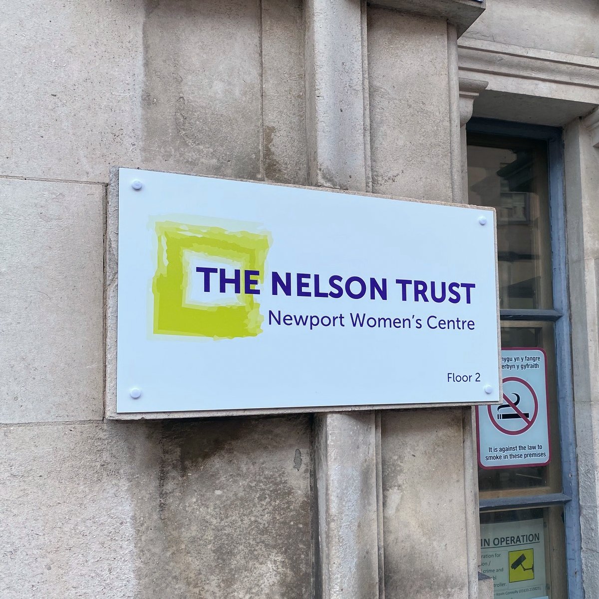 getPortside's tweet image. The Nelson Trust Newport Women's Centre had their new exterior signs delivered and installed today courtesy of Portside. #thenelsontrust #thenelsontrustwomenscentre #newport #exteriorsigns #wallplaques #portside #wales