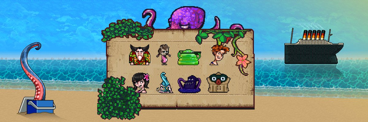 HabbletDreams's tweet image. As Férias Monstruosas já começaram, e a diversão está só começando! Agora, é hora de conhecer os visitantes monstruosos que marcarão presença no @MeuHabblet durante essa viagem. 🚢🐙🌴✨

Confira os emblemas que serão distribuídos nesta semana de atividades: