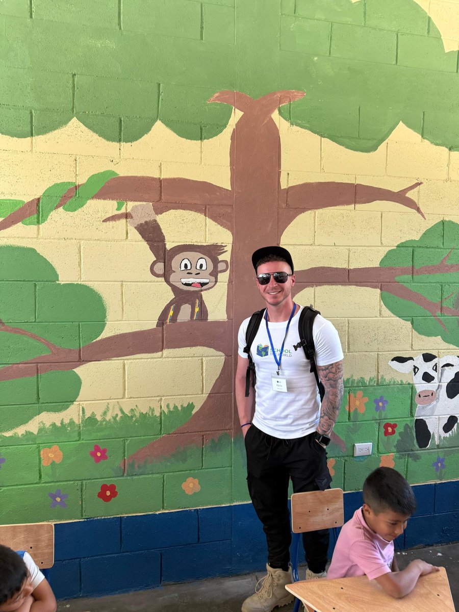 0xBoredDev's tweet image. Last week I was in a foreign place that lacked education. Most families grew up without going to school. I’m very grateful to have been part of School The World’s efforts in helping build a school in Guatemala. @TheHappyApe_ is now part of the community in Quiche.