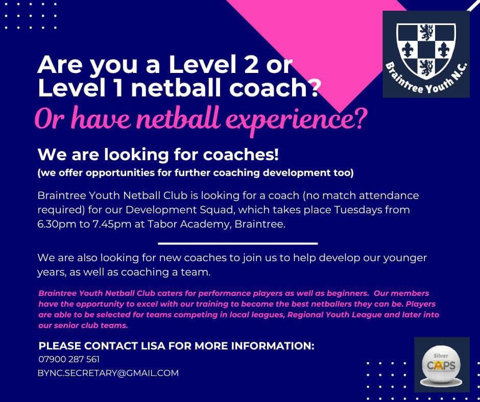 We Need you to join our amazing friendly team of coaches