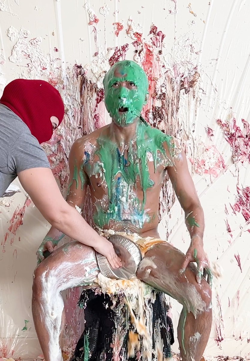 And if you like seeing a guy get pied in the crotch... well, just wait until you see how hard I got pied in the balls!

Coming soon, exclusively on Patreon!