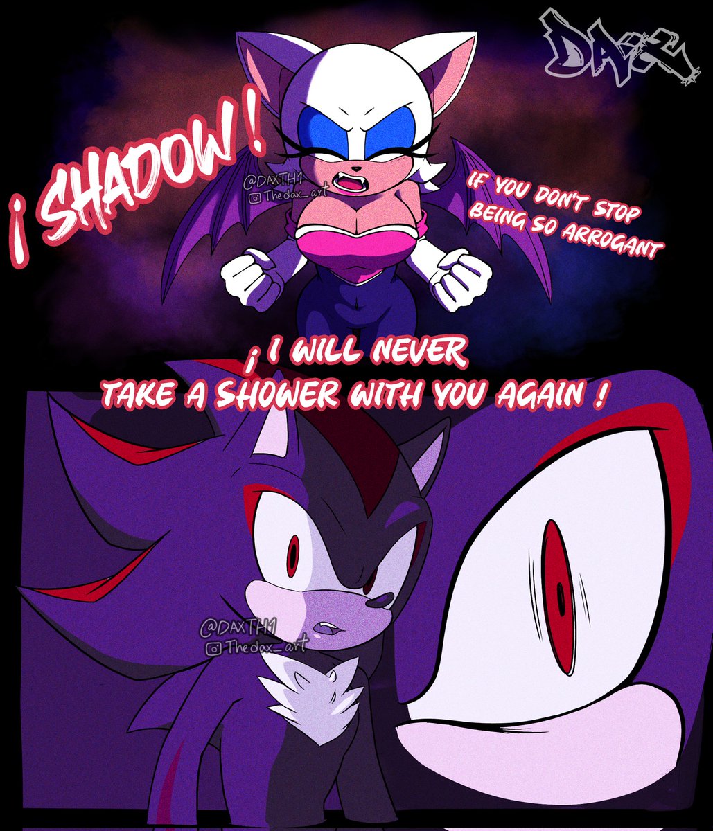 [🤍🖤🐉]

#dragonball_DAIMA #SONIC #ShadowTheHedgehog #RougeTheBat #Shadouge
