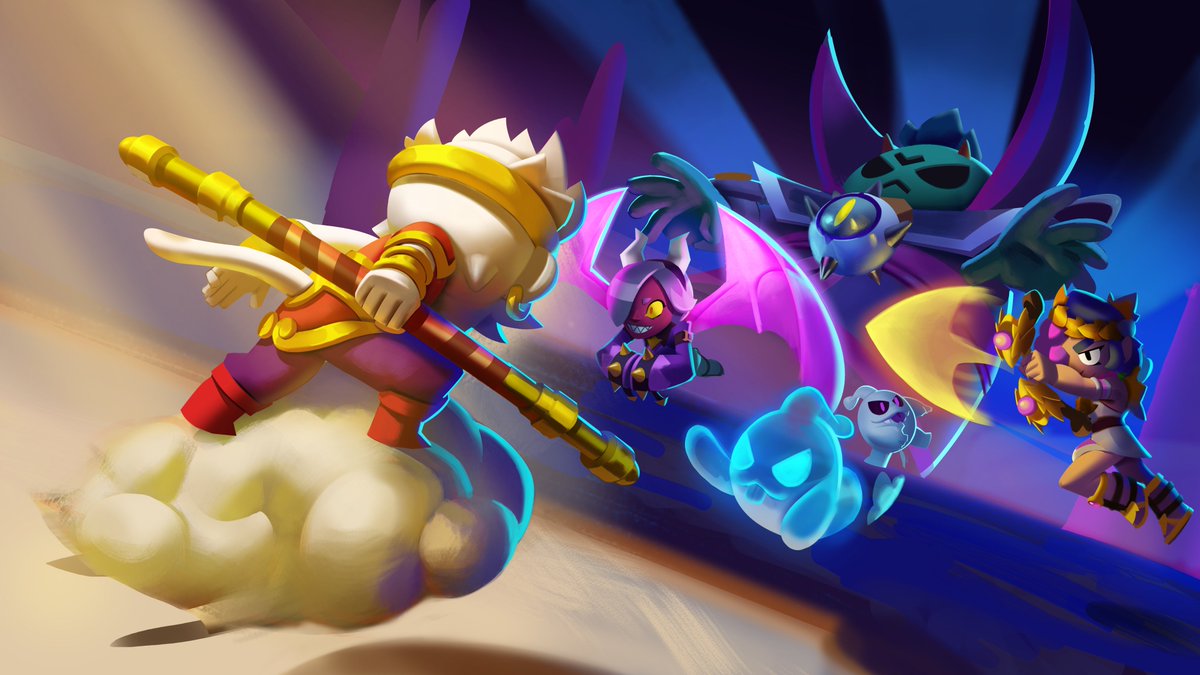 This was one of the biggest illustrations i did until now, also a #comission.
Hope you guys like it 
#BrawlStars #BrawlStarsArt #brawlstarsfanart