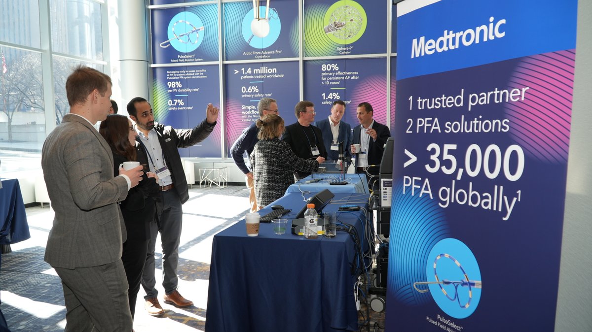 MDT_EPAblation's tweet photo. Thank you to everyone who attended the 2025 Cardiac Ablation Summit! A special thanks to our incredible faculty &amp; course directors, Dr. Devi Nair &amp; Dr. Suneet Mittal, for their contributions &amp; discussions! We hope to see you all again next year!
#CardiacAblationSummit #Epeeps https://t.co/KG3OHekkkz