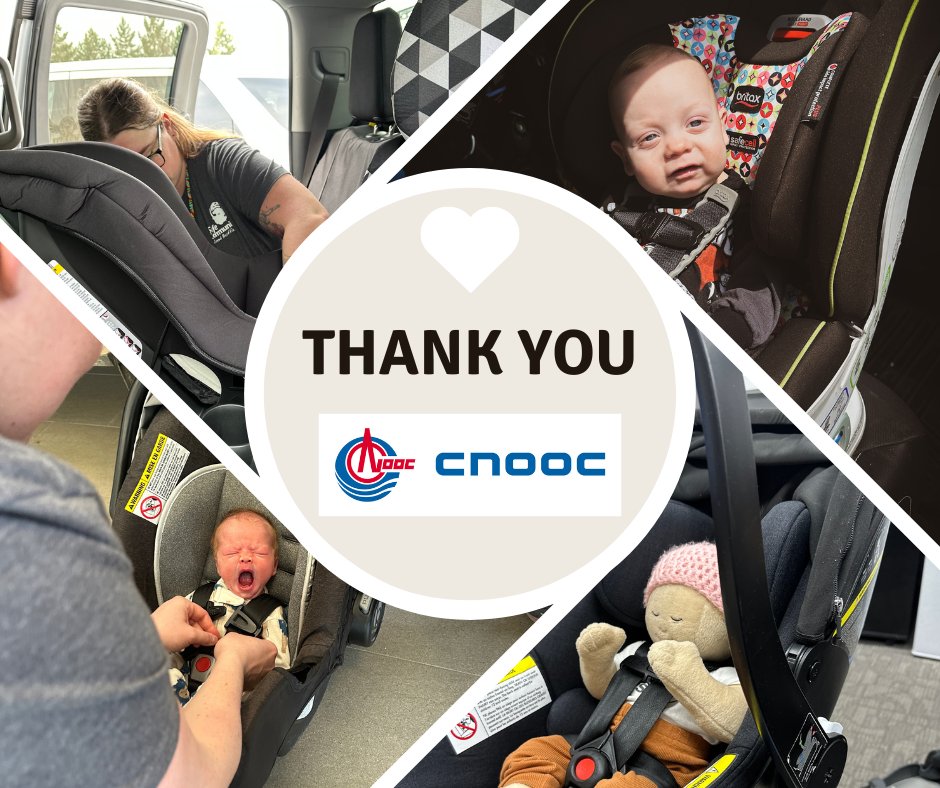 One of CNOOC's missions is to create safe and sustainable energy for all and we would like to showcase and thank them for helping us create education and safety for all through car seats in our region. Thank you CNOOC.