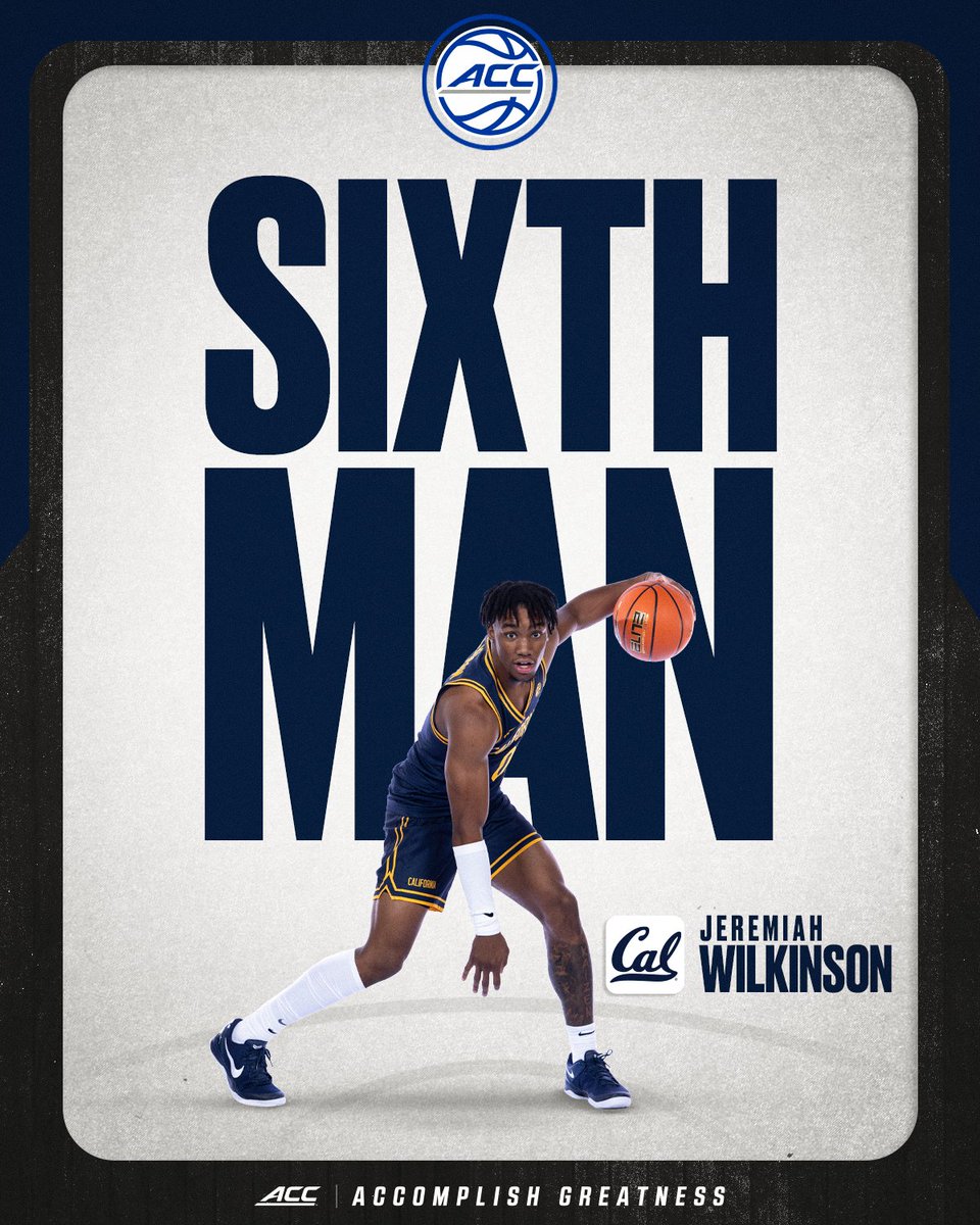 DIFFERENCE MAKER 🫡

Jeremiah Wilkinson is the 2025 ACC Sixth Man of the Year.