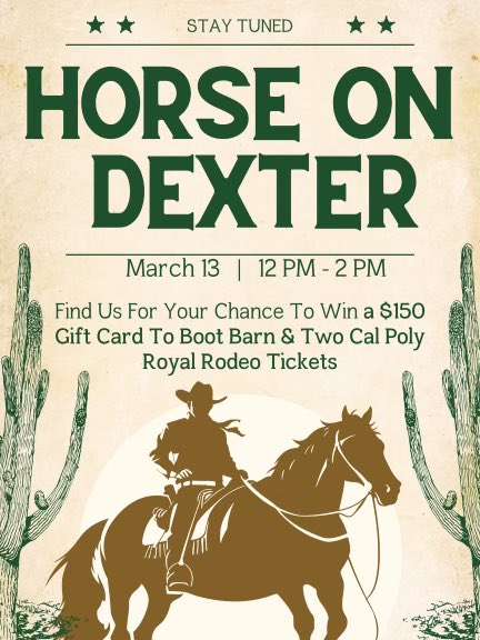 AthleteLabTeam's tweet image. Come meet @calpolyrodeo stars #DanielMiranda #HaleighGrant & #QMcWhorter (and their horse) Thursday and pick up the @bootbarn 15% promo. Enter for a chance to win #polyroyal tix!!!
#NIL @calpoly #western #cowboy #rodeo