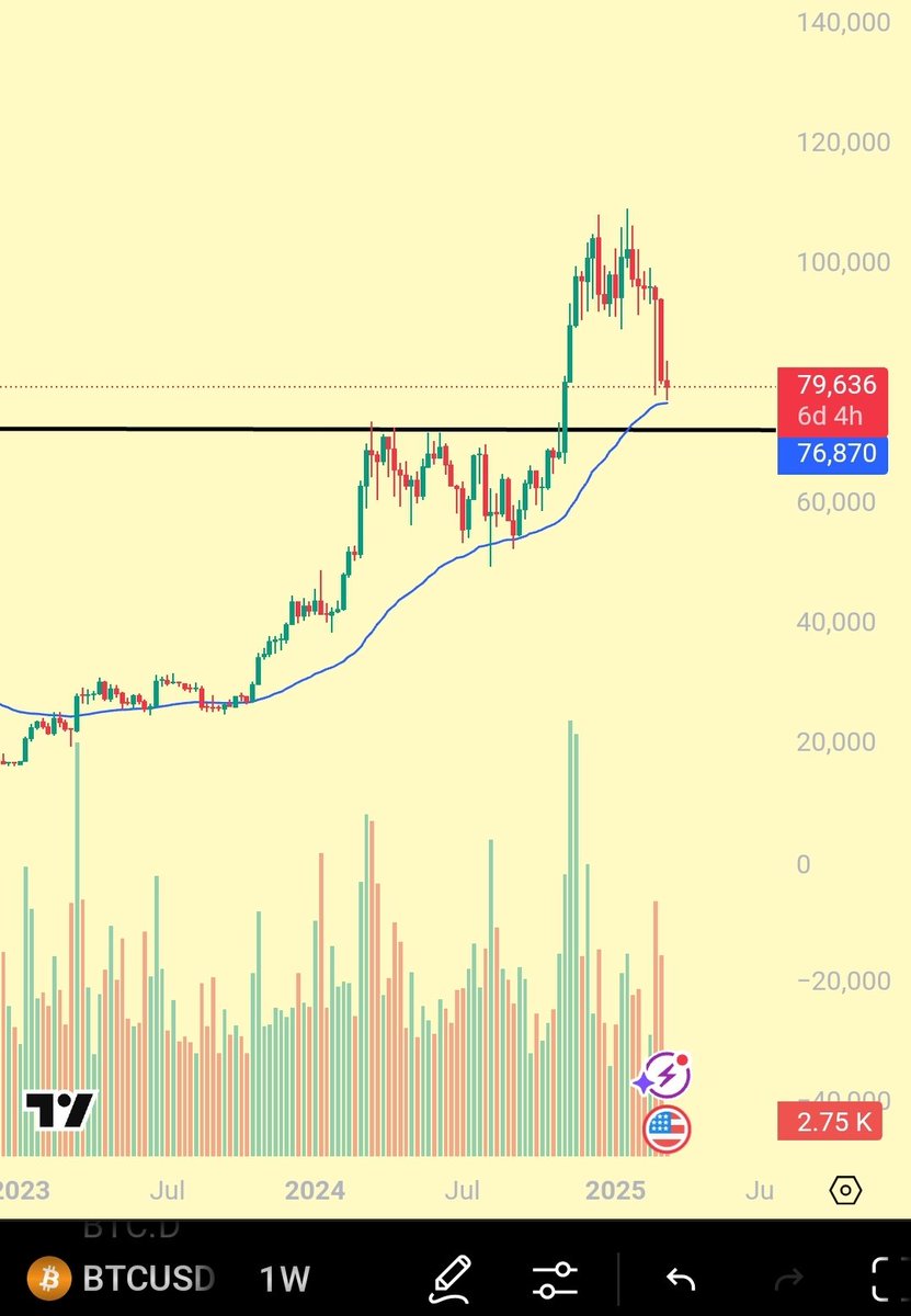 Decision time fam. If it holds, its 'just' another healthy correction. 

If not, embrace weeks / months of pain (for alts mostly).