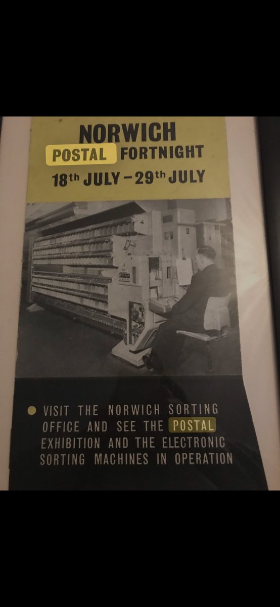 Watching <a href="/richardosman/">Richard Osman</a> #houseofgames feeling smug that I finally know an exact answer to “1st postcode trialed in Britain”. It was in #norwich in 1959 and here’s my granddad operating the 1st postcode machine #mustgetalife  #postcode  #arthurhowlett