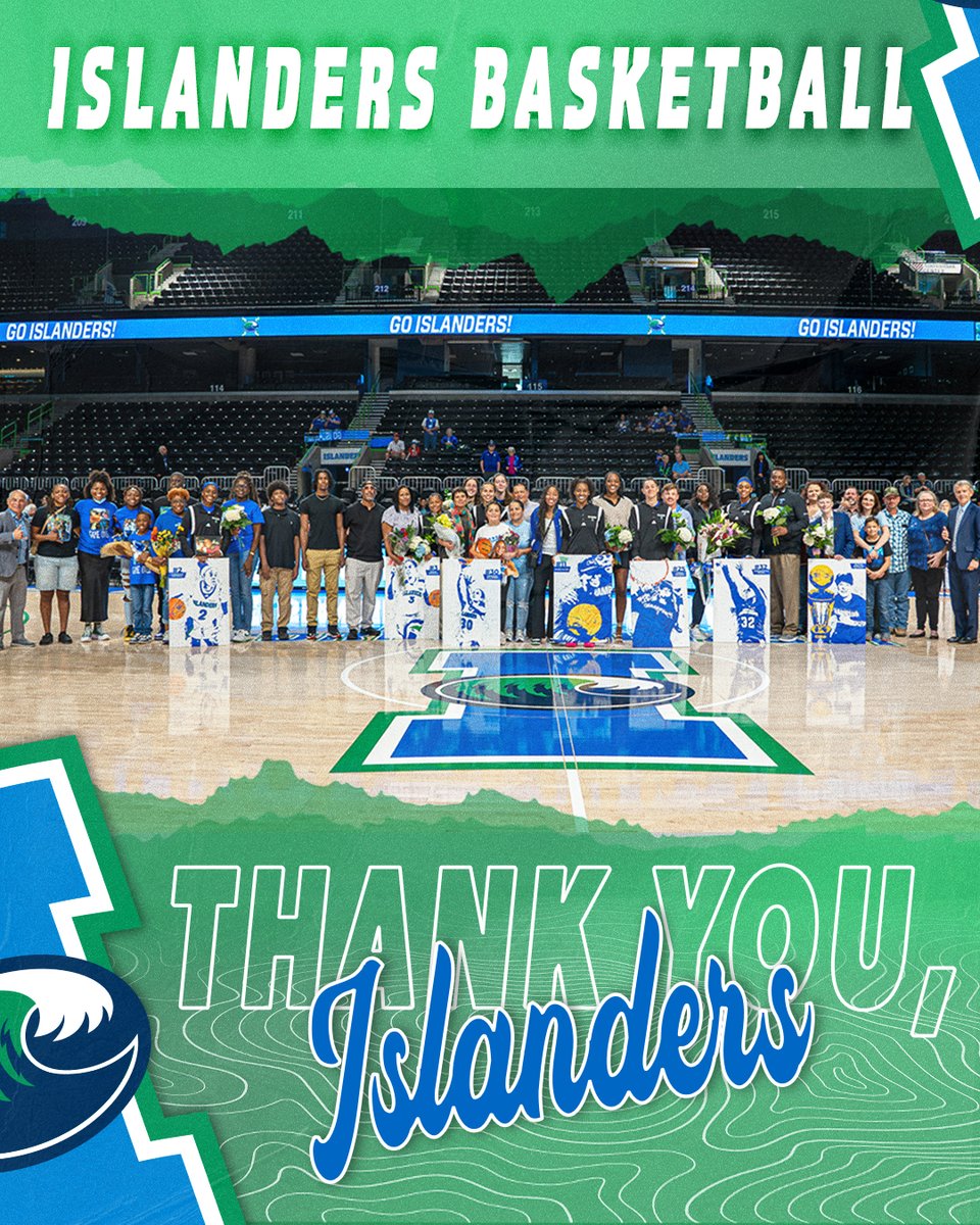 Islander Nation, thank you for the amazing support that you've given us all season long 💙💚

#ShakasUp 🤙