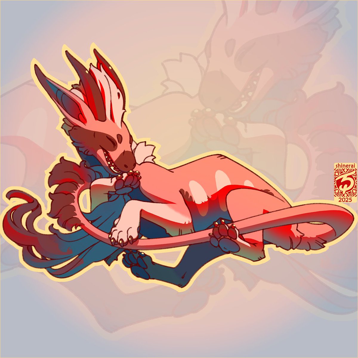 A lovely little Sidian for the lovely <a href="/StasanieArt/">Stasanie 🌿</a>!
🩷🤎💛