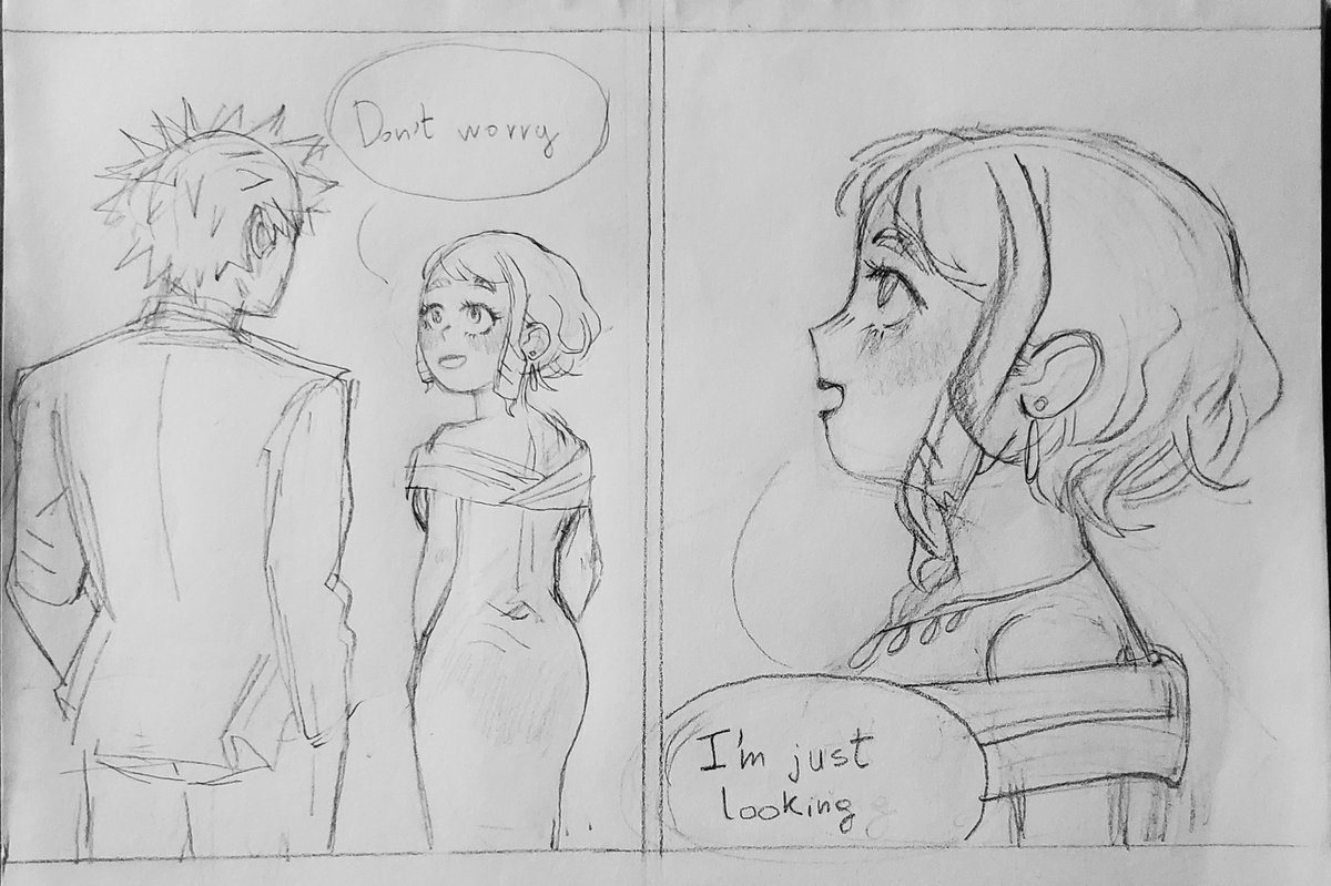 _andromedra_'s tweet photo. #kacchako Fanart of "Thinly Veiled ". I'm obssesed, their partneship in this story is everything. 
https://t.co/uOuVDhfxXv https://t.co/9YS0ioO9dv