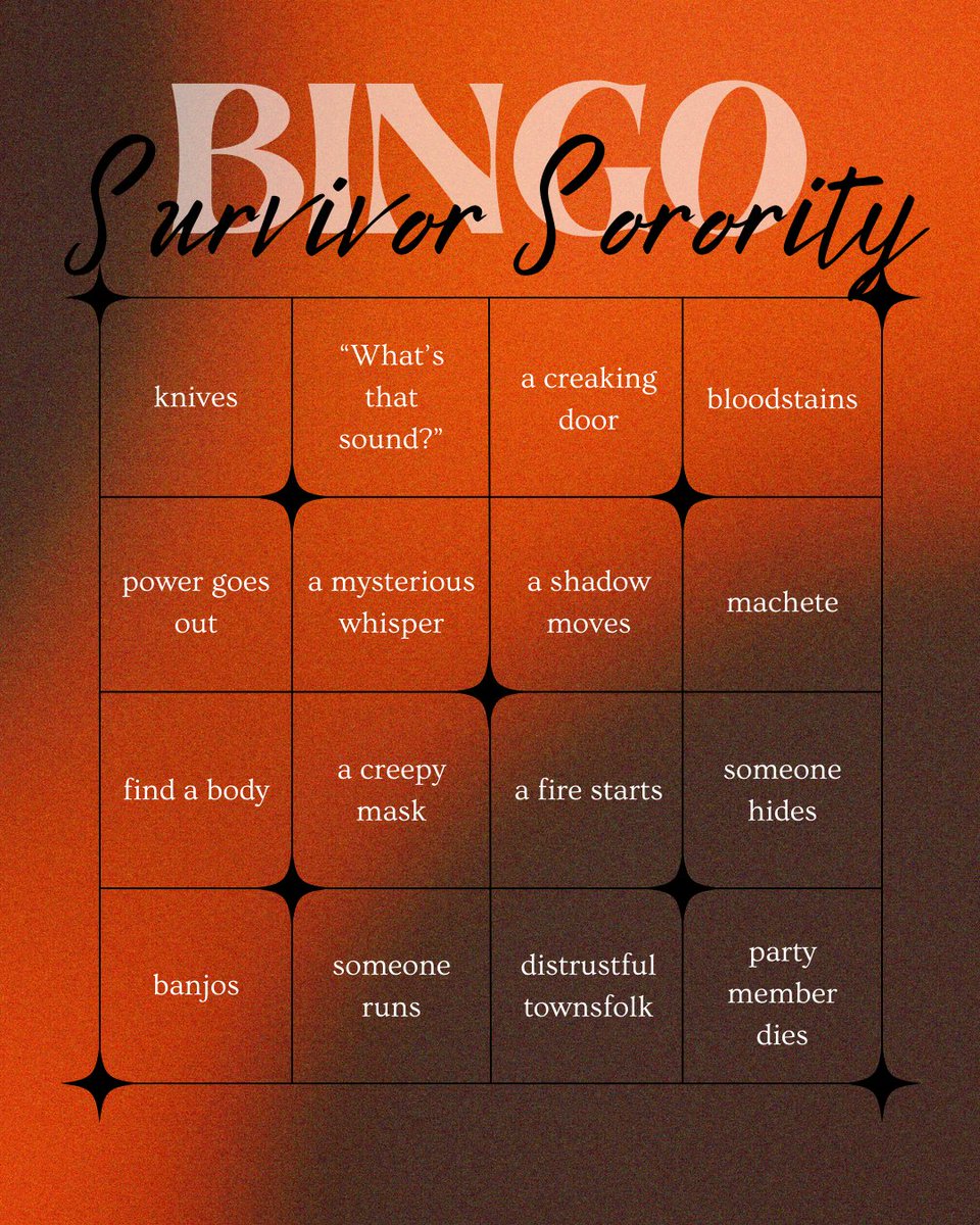 3 DAYS TILL LAUNCH! Just for fun we made a little bingo card to show some of the things that can happen in a #SurvivorSorority session. A cautious player would avoid some of these traps, but we've got a safety net made to lure them into danger. Learn more 2link.in/LOVW7