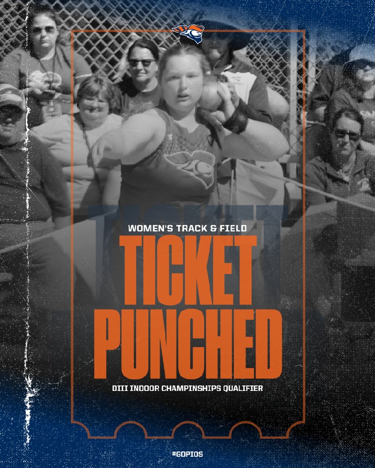 PiosXC's tweet image. 🔸️🔹️NATIONALS BOUND🔹️🔸️

Senior Maria Falk is headed back to D3 Nationals in the Shot Put!

She'll compete at 2:30pm EST on Saturday, March 15th!

#GoPios #CUTF #NationalsBound