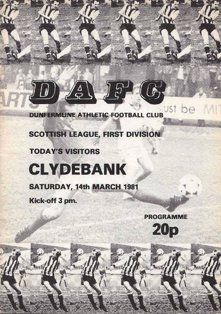 footballmemorys's tweet photo. Programme cover for the Dunfermline Athletic v Clydebank clash back in 1981

#DAFC #DunfermlineAthletic #ThePars #CFC #Clydebank #Bankies #Programmes https://t.co/L1VN4939V5