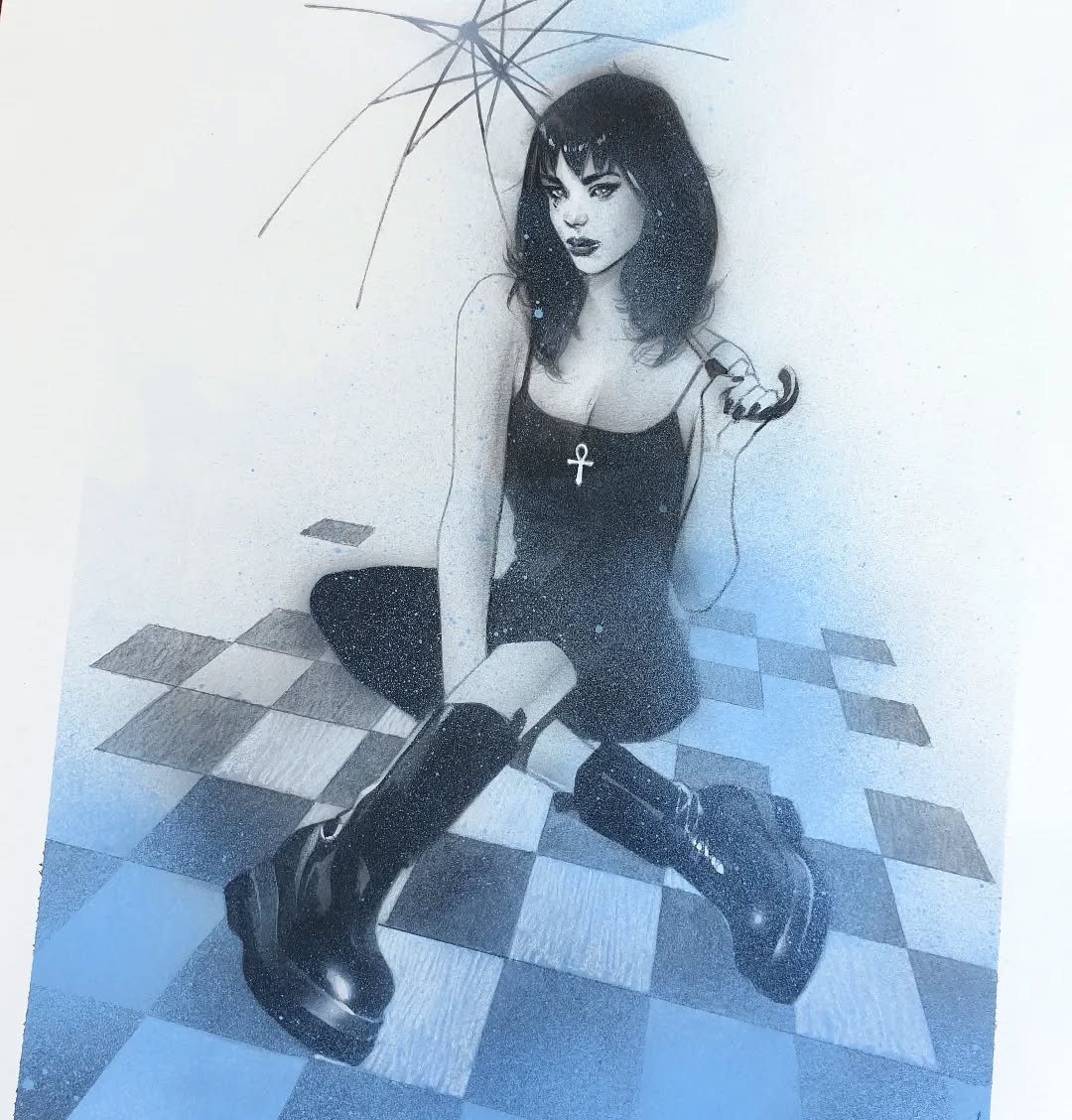 allthingssandmn's tweet photo. Death by @BenOliverArt  https://t.co/ZJym7RtU9V 

#thesandman #dcvertigo #dccomics https://t.co/OnLNQIICLg