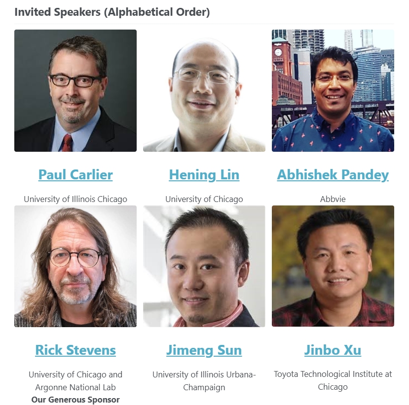 Join us at AI4D3-Midwest-2025 on April 4, 2025, at the University of Chicago! 

🔥Cutting-edge AI for drug discovery &amp; development
💡Top researchers &amp; industry leaders
🤝Network &amp; collaborate

FREE registration! Details: ai4d3.github.io