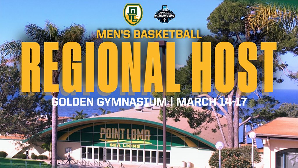 PLNU Sea Lions (@plnusealions) on Twitter photo Golden Gym will host the #D2MBB West Regional this weekend, beginning on Friday.
<a href="/plnubasketball/">PLNU Basketball</a> is the No. 1 seed.
Tournament Central ⤵️
plnusealions.com/sports/2025/3/… Golden Gym will host the #D2MBB West Regional this weekend, beginning on Friday.
<a href="/plnubasketball/">PLNU Basketball</a> is the No. 1 seed.
Tournament Central ⤵️
plnusealions.com/sports/2025/3/…