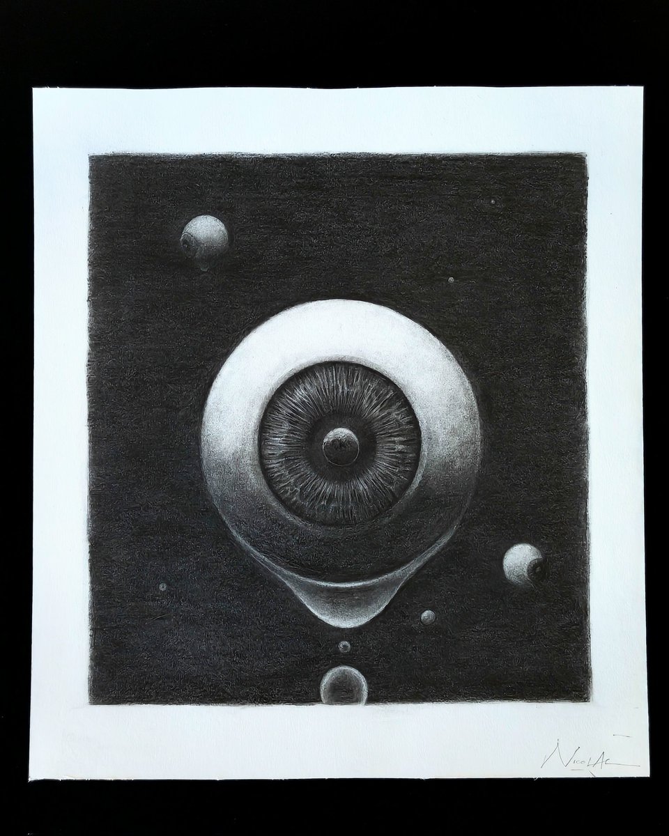 Idiopsis/
Everyone's world, everyone's pain

Graphite on paper