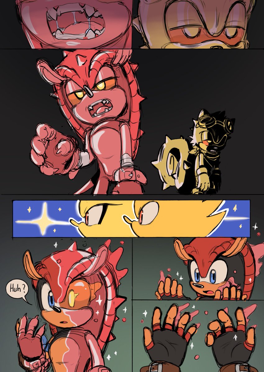 QKora01's tweet photo. The good ending 💛

#MightyTheArmadillo #RayTheFlyingSquirrel #sonicfanart https://t.co/OvwiF5sZ26