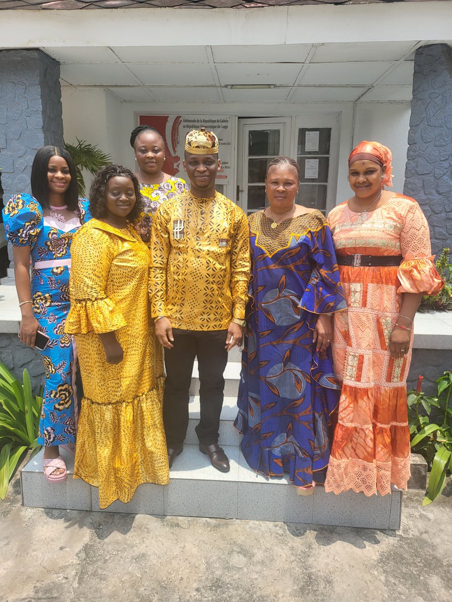 In solidarity with the host country that currently goes through a difficult period, I celebrated today the international Women's Day in a sober manner with my female staff. I paid them a tribute for their dedication and professionalism in carrying out their duties at the Embassy