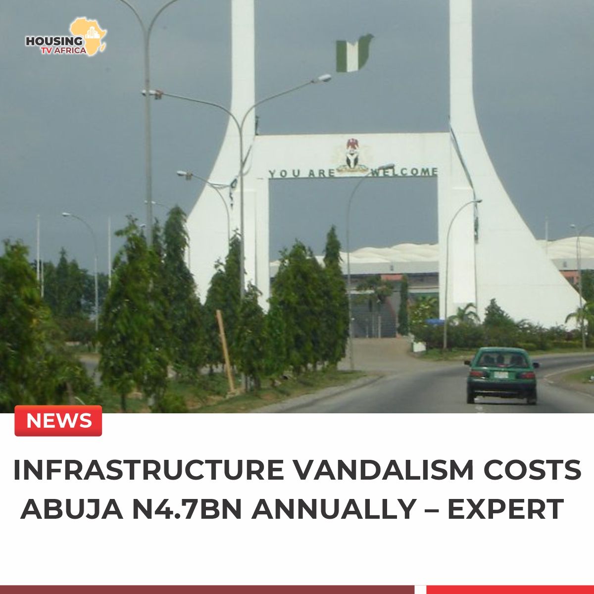Infrastructure vandalism in Abuja is causing massive economic losses, with the city losing about N4.7 billion annually.

Read more: buff.ly/Un6hNmN 

#AIHS2025 #HousingNews #HousingTVAfrica #Infrastructure #UrbanDevelopment