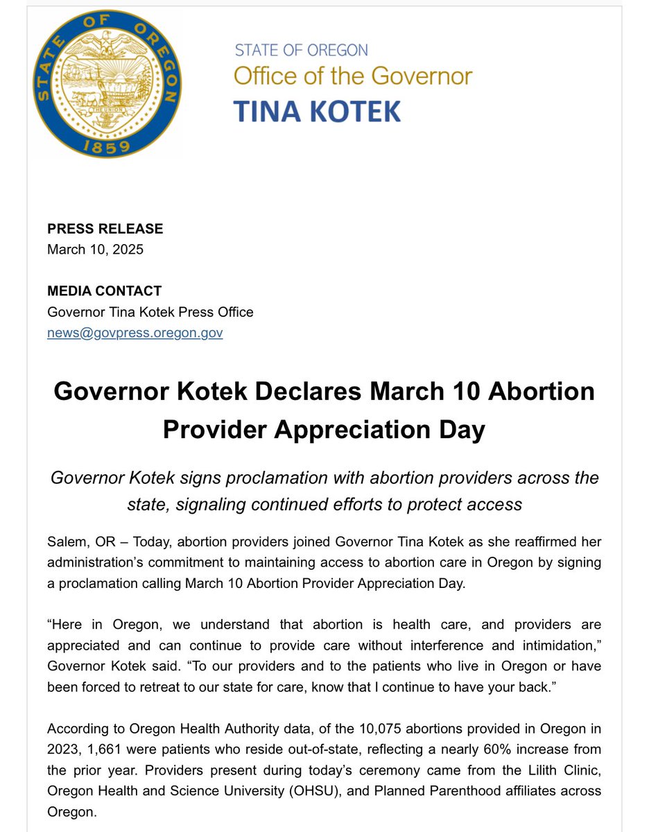 KerryMcQ4Oregon's tweet image. Infuriating. @TinaKotek is the least liked governor in America for so many reasons. She shows us yet another. #orpol #orleg