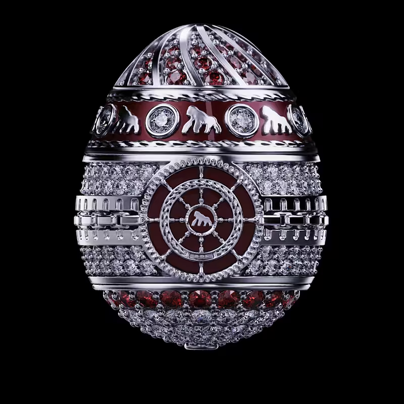 Your Eggs are not safe under 100 $ape ! 

<a href="/apecoin/">ApeCoin</a> <a href="/EggonChain/">EGG</a>  Look at this beautifull piece, isn't this spotlight worthy.👀