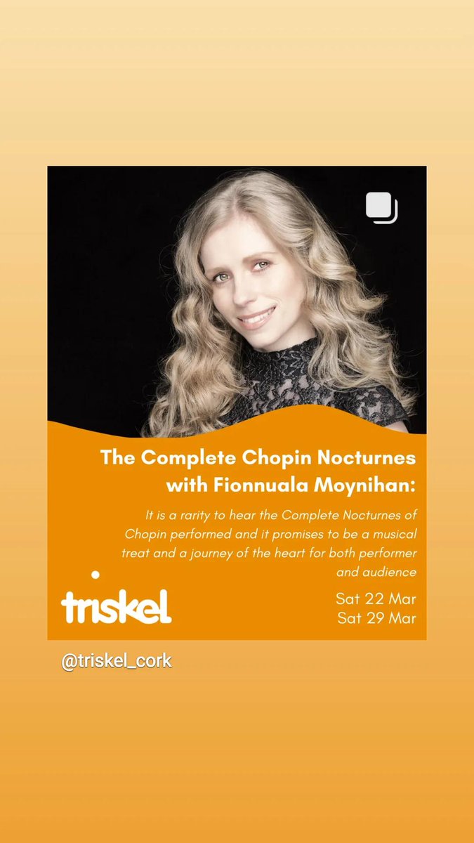 Cannot Wait 🎶❤️🎵❤️🤗❤️🎵
<a href="/TriskelCork/">Triskel Arts Centre</a> <a href="/whatsoncork/">Cork Information</a> <a href="/artscouncil_ie/">The Arts Council / An Chomhairle Ealaíon</a> @journalofmusic <a href="/LyricLorcan/">Lorcan Murray</a>