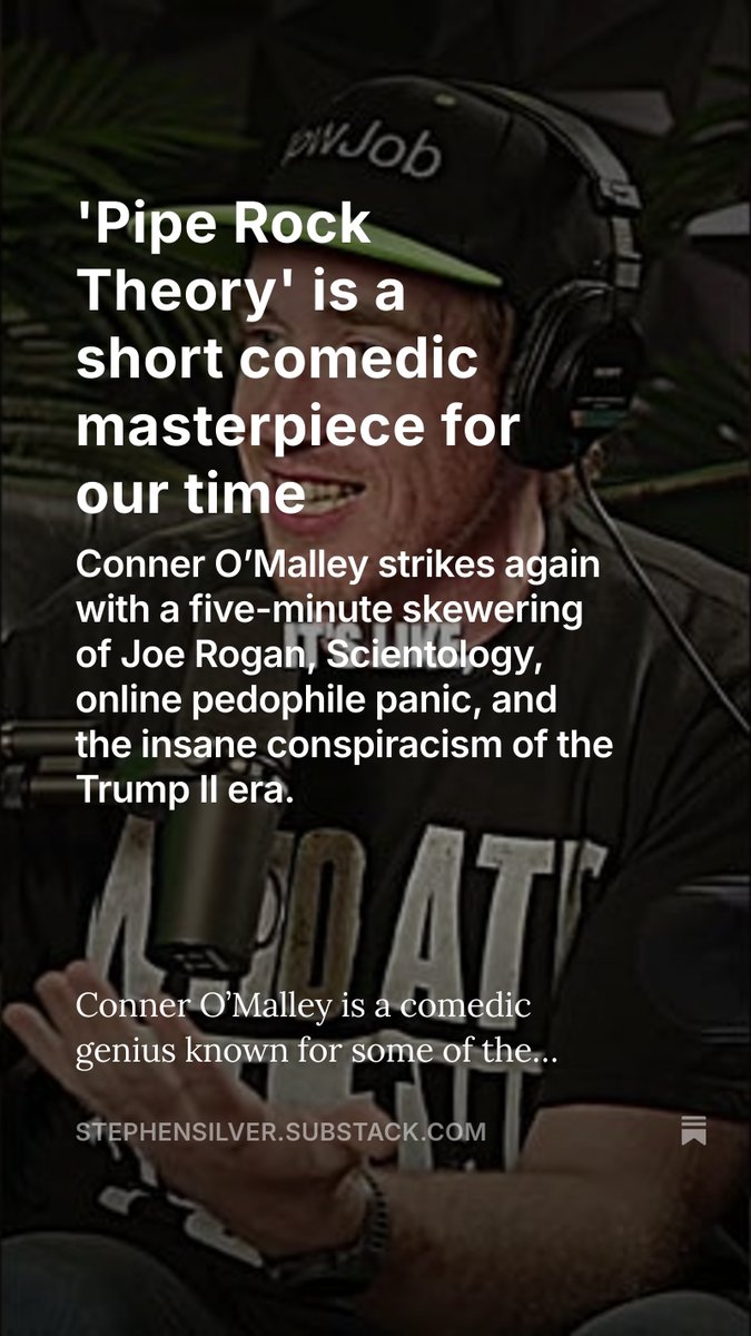 Stephen Silver (@stephensilver) on Twitter photo I wrote about PIPE ROCK THEORY and <a href="/ConnerOmalley/">Conner O'malley</a> stephensilver.substack.com/p/pipe-rock-th… @philafcc @OFCS I wrote about PIPE ROCK THEORY and <a href="/ConnerOmalley/">Conner O'malley</a> stephensilver.substack.com/p/pipe-rock-th… @philafcc @OFCS