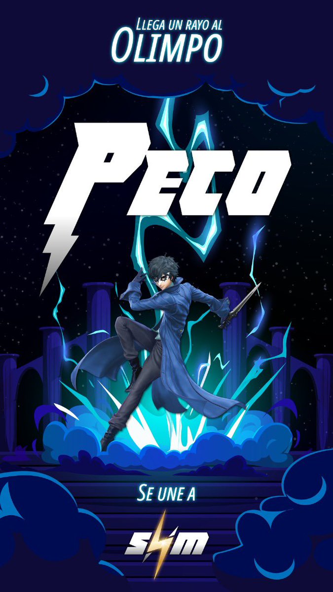 Un relámpago azota nuevamente 🌩️
El rey de los conceptos y los footstools se une a SHM⚡️

<a href="/Peco_Rivera21/">Peco 🌟</a> portará con orgullo nuestros colores en cada una de sus siguientes apariciones⚡️