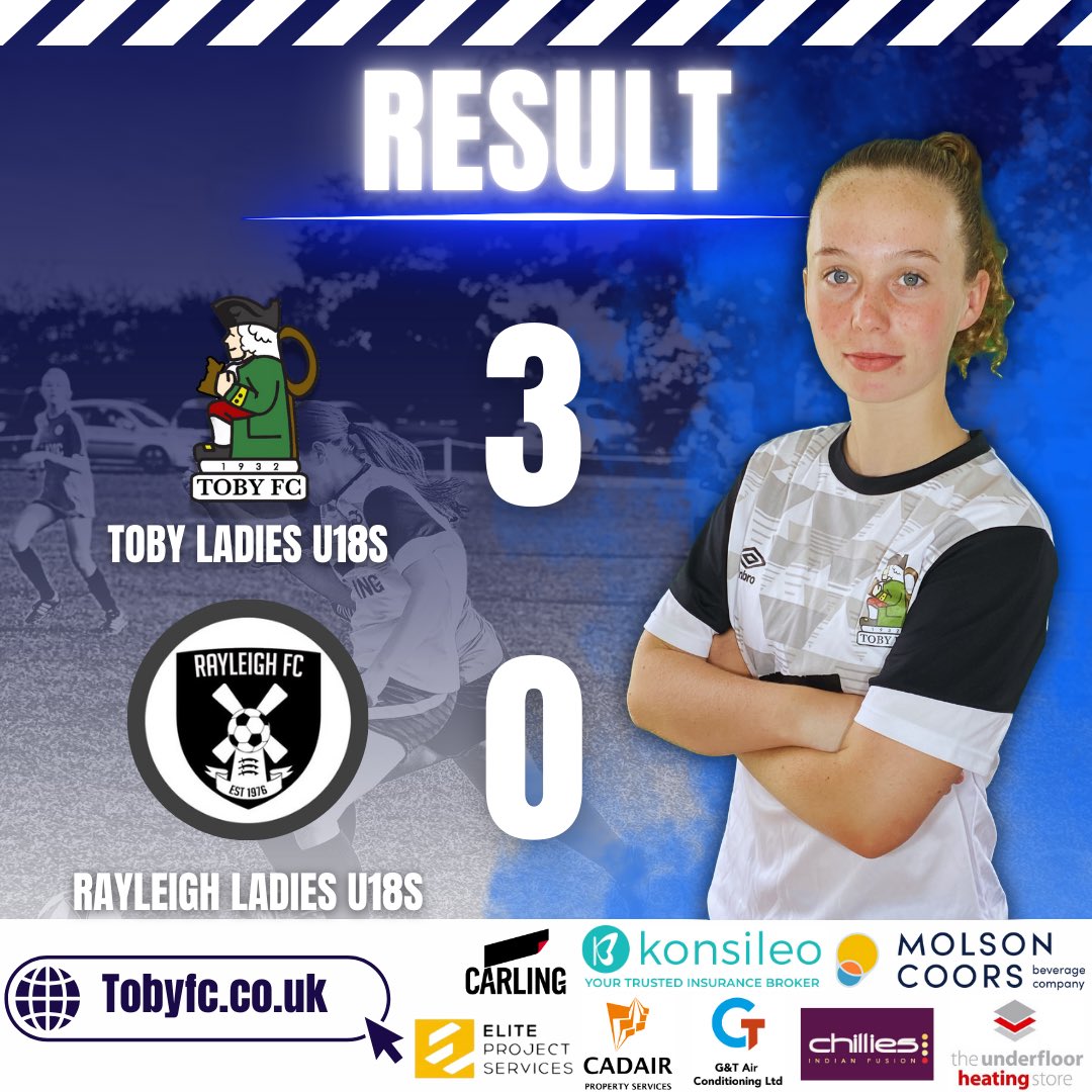 TobyFC_'s tweet image. WOMEN’S RESULTS |

Wow wow wow 🤩 

Another superb weekend for our Women’s Section 🙌

LET’S GO GIRLS 👏

Up the Toby 🔵⚪️