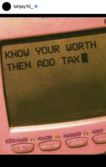 Oh Boy: Bengals star WR Ja'Marr Chase sends a message on IG ahead of free agency:

"Know your worth.. Then add tax"

😳😳😳