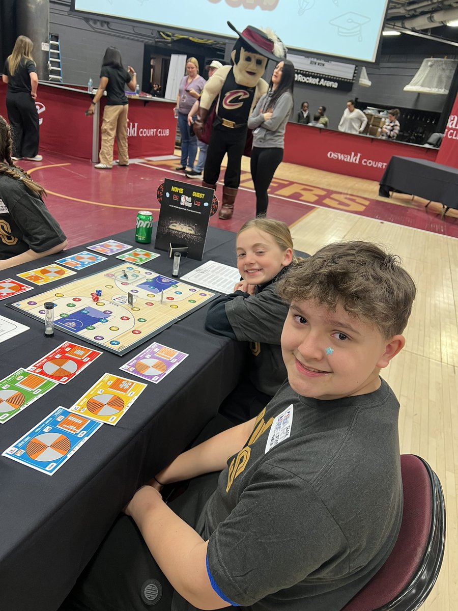 NBA Math Hoops Regional Tournament has started! <a href="/BCSDHuntington/">Huntington Elementary</a> #BrunswickPRIDE