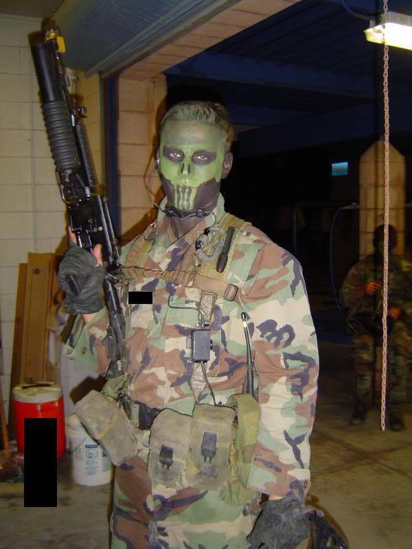 US Navy SEAL, early 2000s period.