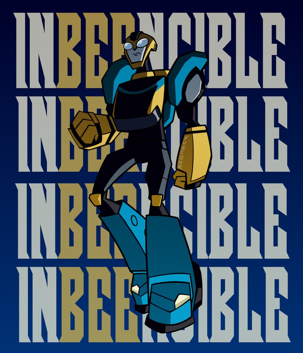 Giusmate's tweet photo. InBeencible recolor 

#trasnformers #invincible #bumblebee https://t.co/YXPaoiRP9R