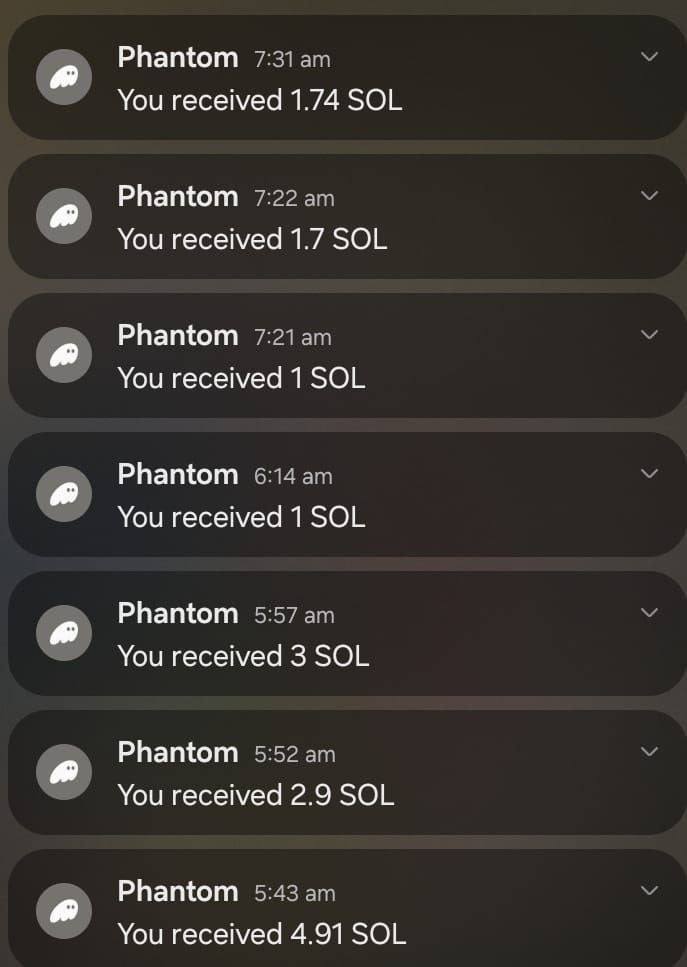 Drop your $SOL address 👇

I will send you $50,000 in 24h❤

RT and Follow