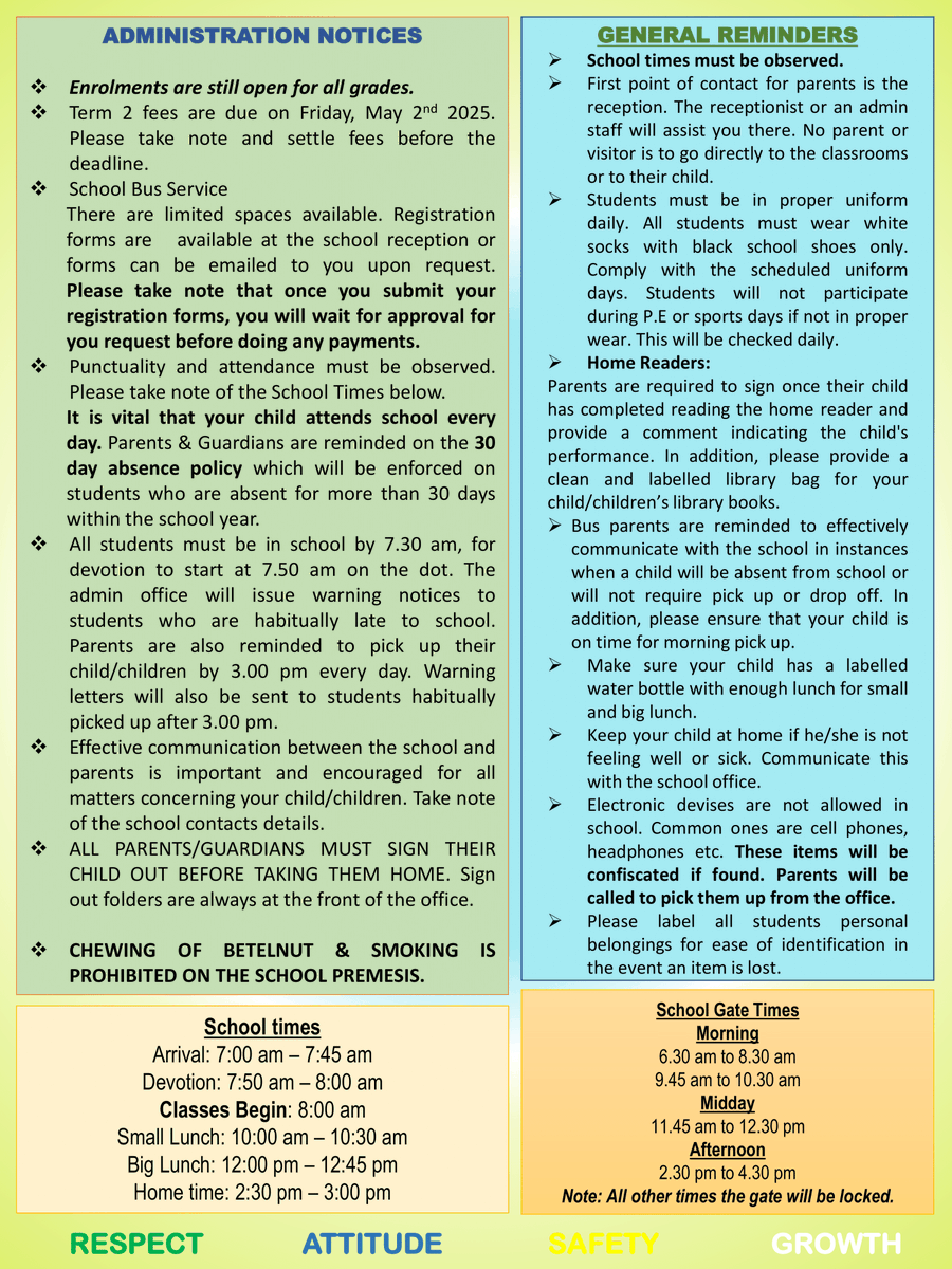 LaharaAvenue's tweet image. 📰 Newsletter Issue 2/2025 is Here! 📰

Our second newsletter of the year is out! 🎉 Stay updated on all things LAS by following us via email, WhatsApp, and social media! 📧📱🌐

#TeamLAS 💚💛🤍💙 #NewsletterIssue2 #StayInformed #TeamLAS