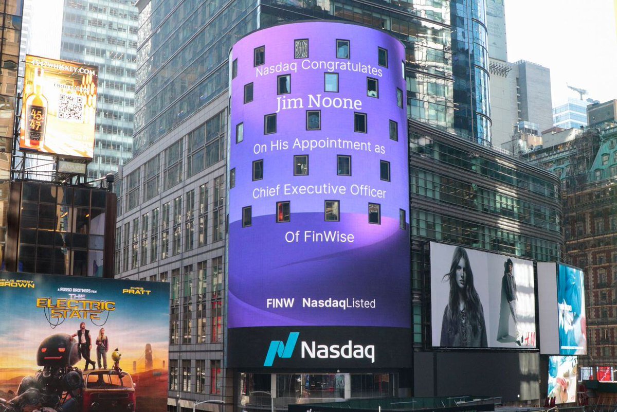 ✨Big moments deserve a big stage! We're thrilled to see our CEO Jim Noone congratulated on the Nasdaq billboard in Times Square. This recognition is a testament to visionary leadership, dedication, and the incredible impact our team is making. Congratulations, Jim, on this
