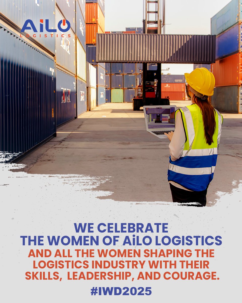 At AiLO Logistics, we take pride in being part of an industry that keeps businesses running and communities thriving. Whether it’s food on your table, medicine in your cabinet, or materials that build your home, logistics makes it all possible. #IWD2025