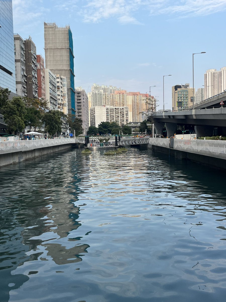 Grate Art for Awareness along the new Tsui Ping River in Hong Kong!!  It’s Grate because these plaques are placed along the sidewalks to remind people not to dump litter in the storm grates which drain to the waters. Go see if you can find them!! 

 <a href="/NatGeo/">National Geographic</a> <a href="/UNEP/">UN Environment Programme</a> 
#grateart #tpr