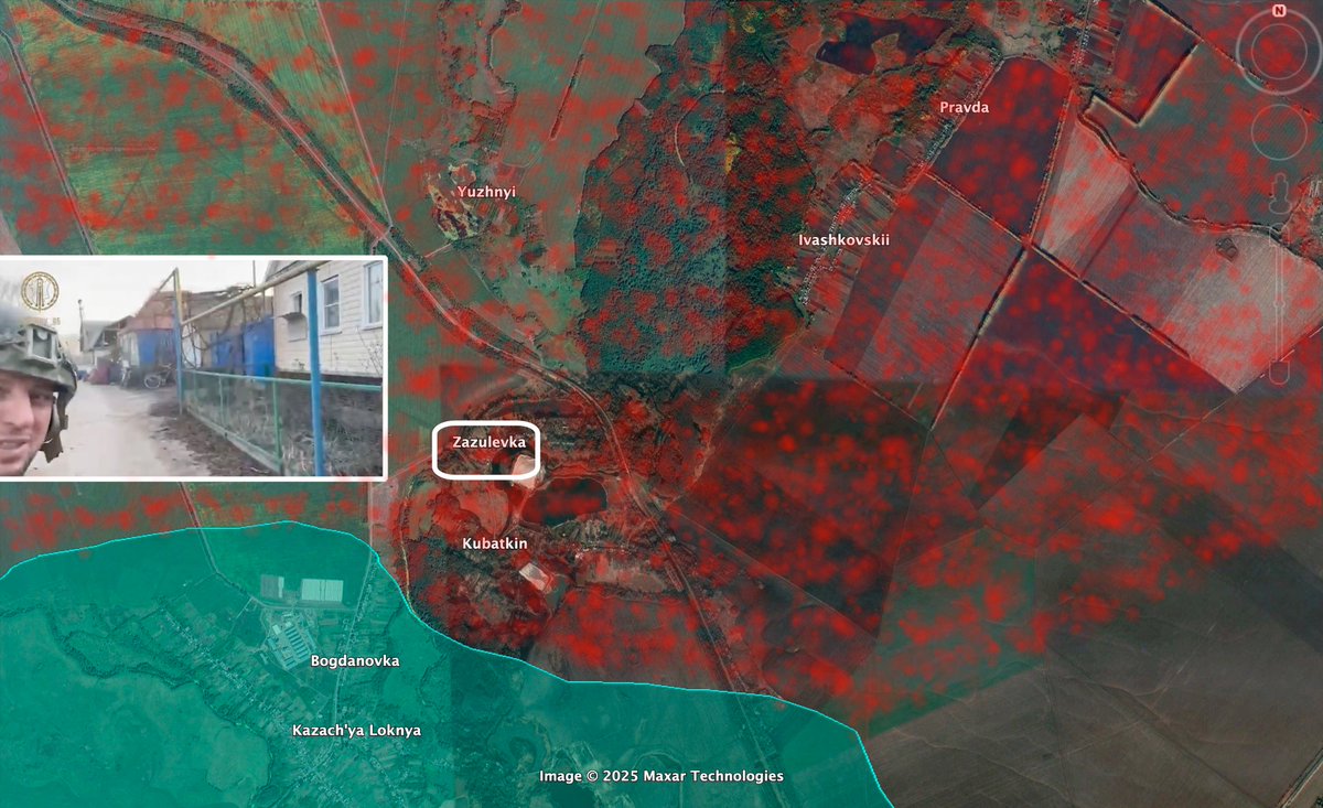 JulianRoepcke's tweet image. #NewsMap 
The Russian army recaptured #Pravda, #Ivashkovskii, #Yuzhnyi, #Zazulevka and #Kubatkin in Kursk oblast.
Ukraine still holds 19 villages and Sudzha town (not visually confirmed recaptured so far).