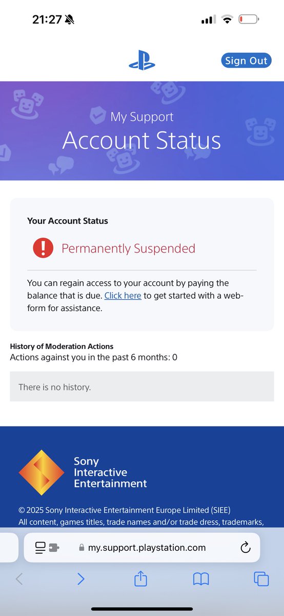 AndyCraig2210's tweet photo. Spent a spoof amount of money @PlayStationUK and I get hacked. Try to resolve it with their “support” they don’t want to know manage to get bank involved and change passwords what not. And I get permanent suspension. Off to Xbox I go @PlayStation #psn #playstationnetwork https://t.co/TcsWtKypsK