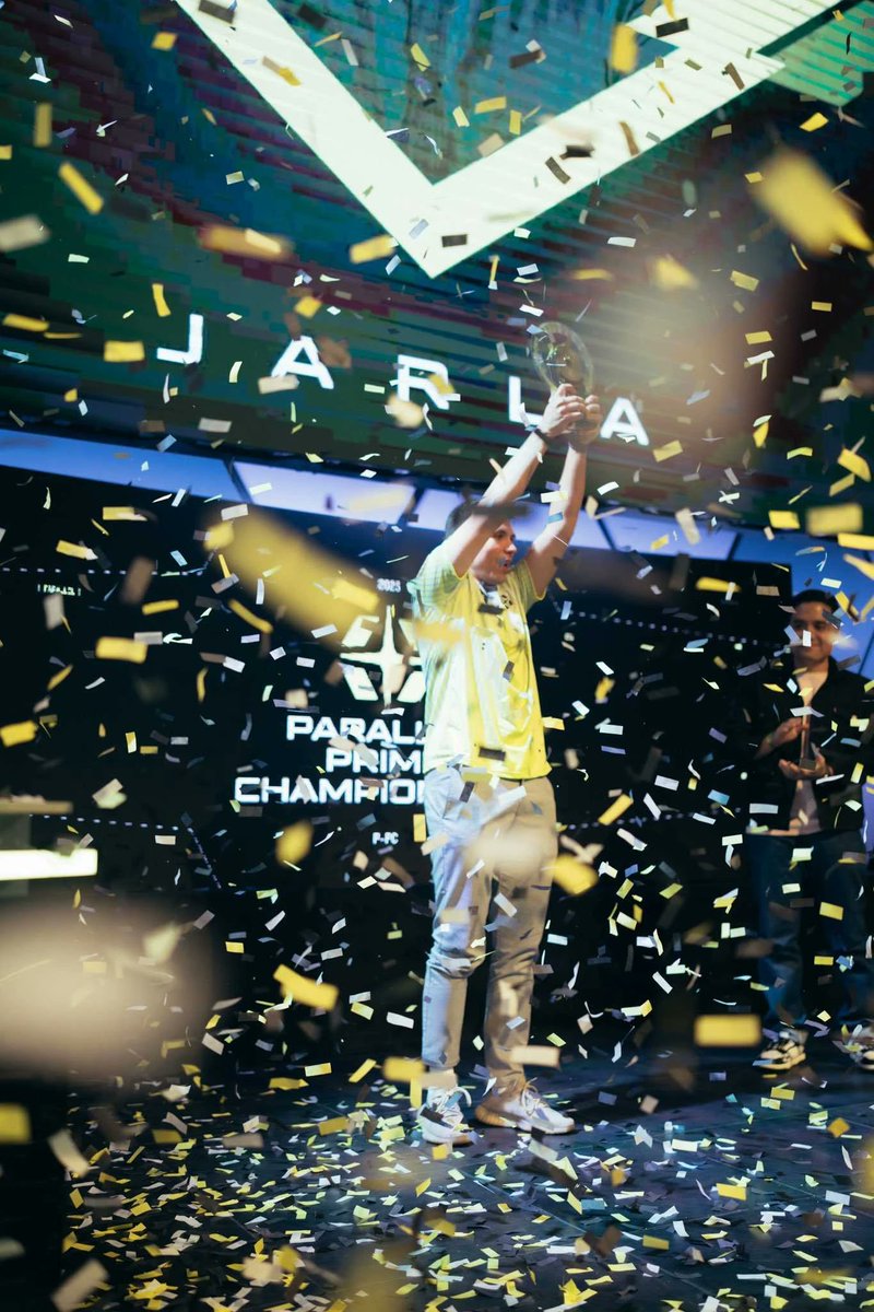 EchelonFND's tweet photo. The first-ever commemorative Parallel Prime Championship Jersey and a piece of @ParallelTCG history will no longer be for sale as of March 11th at 11:59pm ET.

Get yours before it's gone: https://t.co/VDuncU8Qxk

Photo by @JNSilva_ https://t.co/RXakCGPlx5